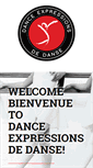 Mobile Screenshot of dancex.ca
